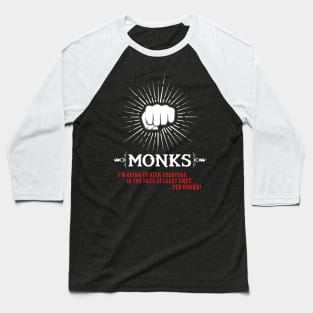 RPG Definition of MONKS Baseball T-Shirt
